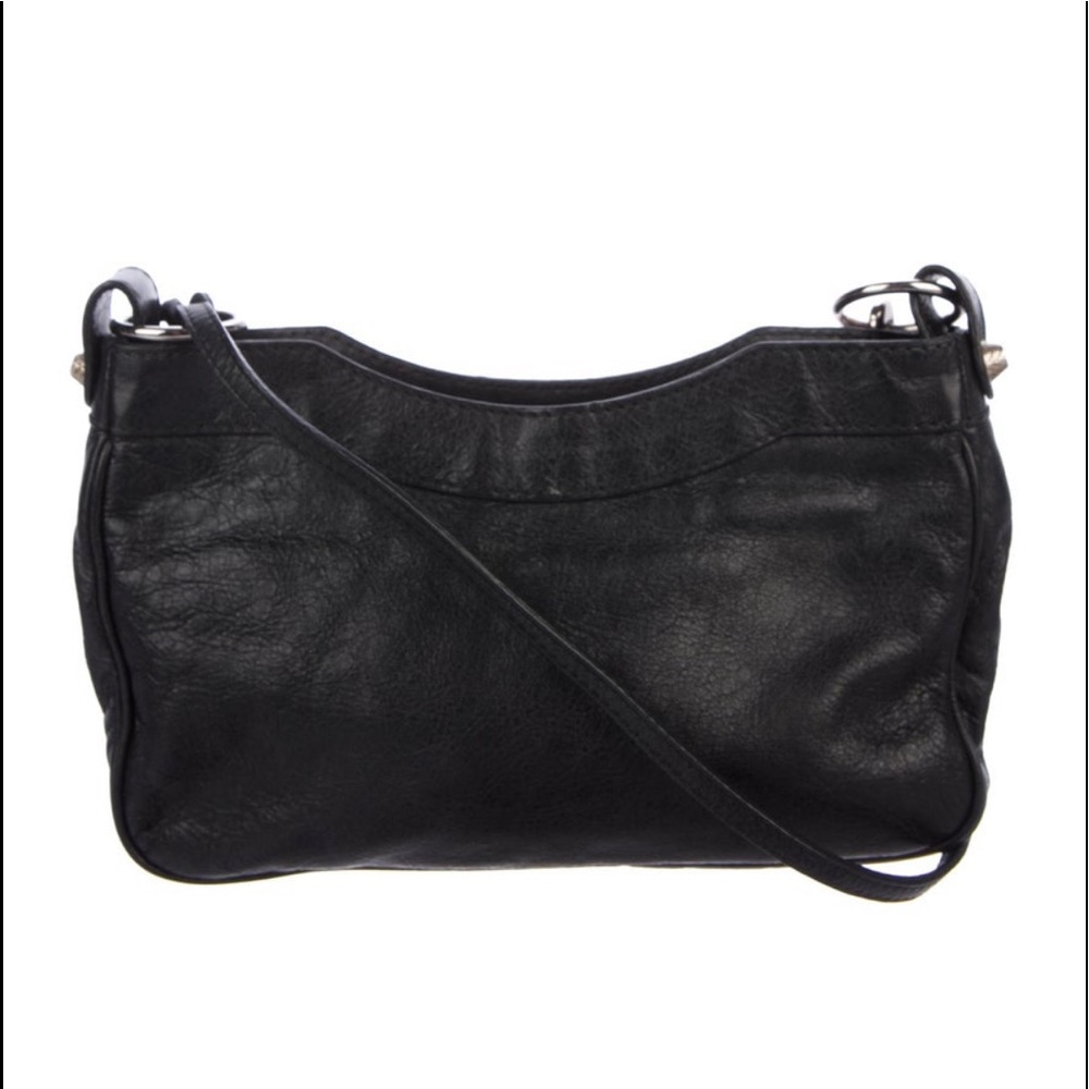 Balenciaga black arena leather motocross hip bag - Picture 3 of 6